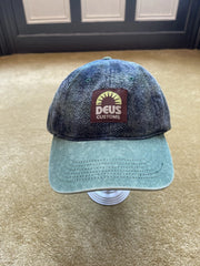 eBay 168441251212 photo 1: Deus Ex Machina Vacay Check Dad Cap in Green, One Size, BNWT