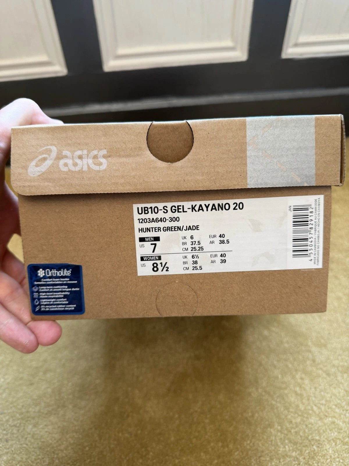 eBay 168552625370 photo 9: Women’s ASICS UB10-S Gel-Kayano 20 Trainers In Green/Jade Size UK 6.5, BNIB