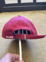eBay 168357502863 photo 7: Men’s Palace P Wool 6-Panel Cap In Burgundy (FW 2019)