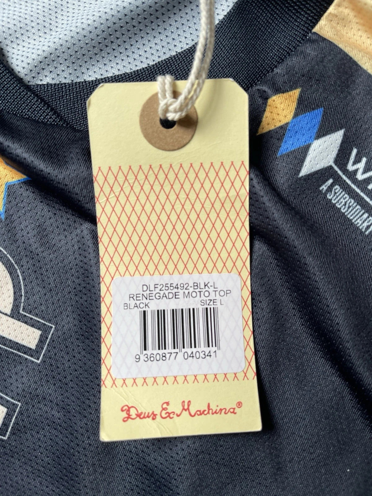 eBay 168449685079 photo 5: Deus Ex Machina Renegade Long Sleeve Moto Jersey In Black Size L, BNWT