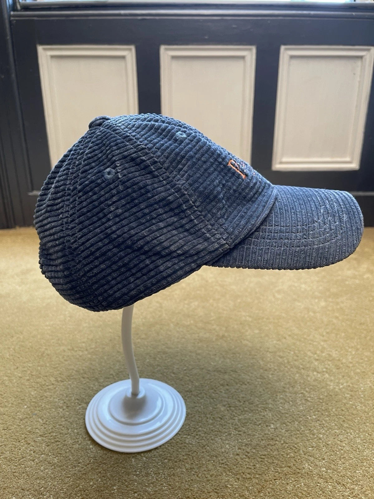eBay 168295318822 photo 3: Men’s Palace Waff Limits 6-Panel Corduroy Cap In Blue (FW 2018)