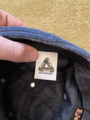 eBay 168295318822 photo 5: Men’s Palace Waff Limits 6-Panel Corduroy Cap In Blue (FW 2018)