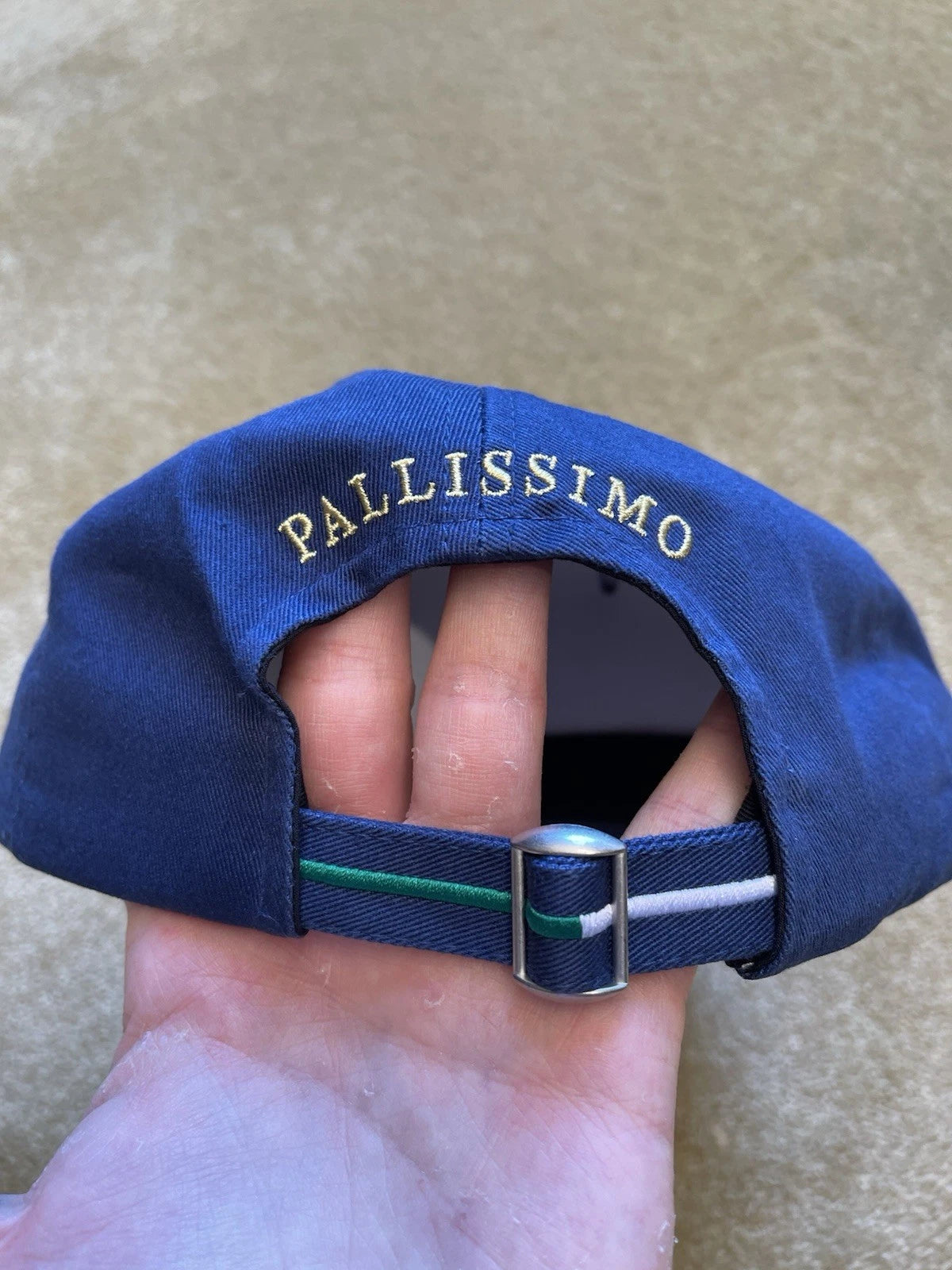eBay 168205474992 photo 3: Men’s Palace Italia 6-Panel Cap in Navy (SS 2024), Brand New In Packaging