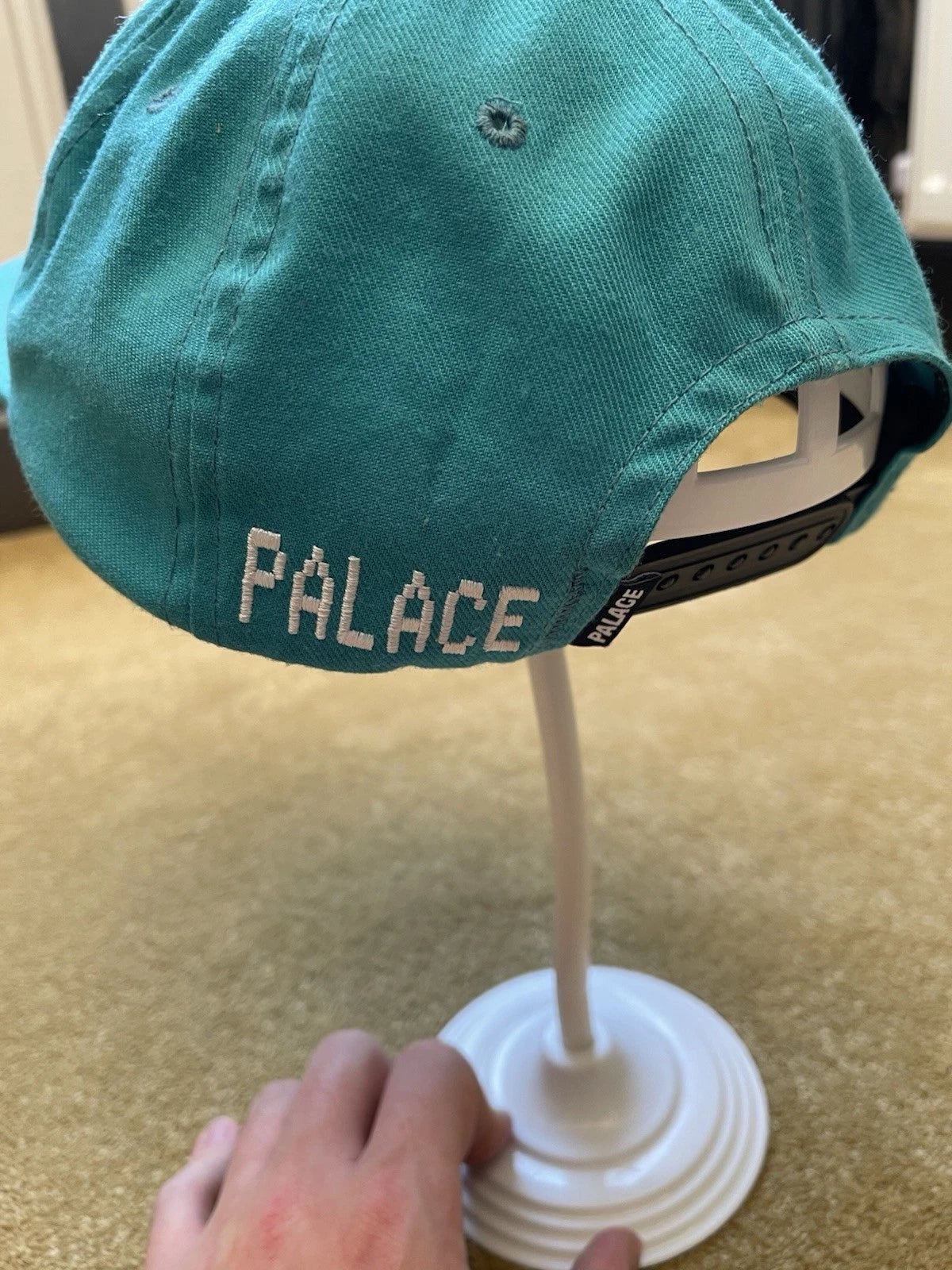 eBay 168097224626 photo 4: Palace ‘Palace Effect’ Cap in Teal Blue (FW 2015)