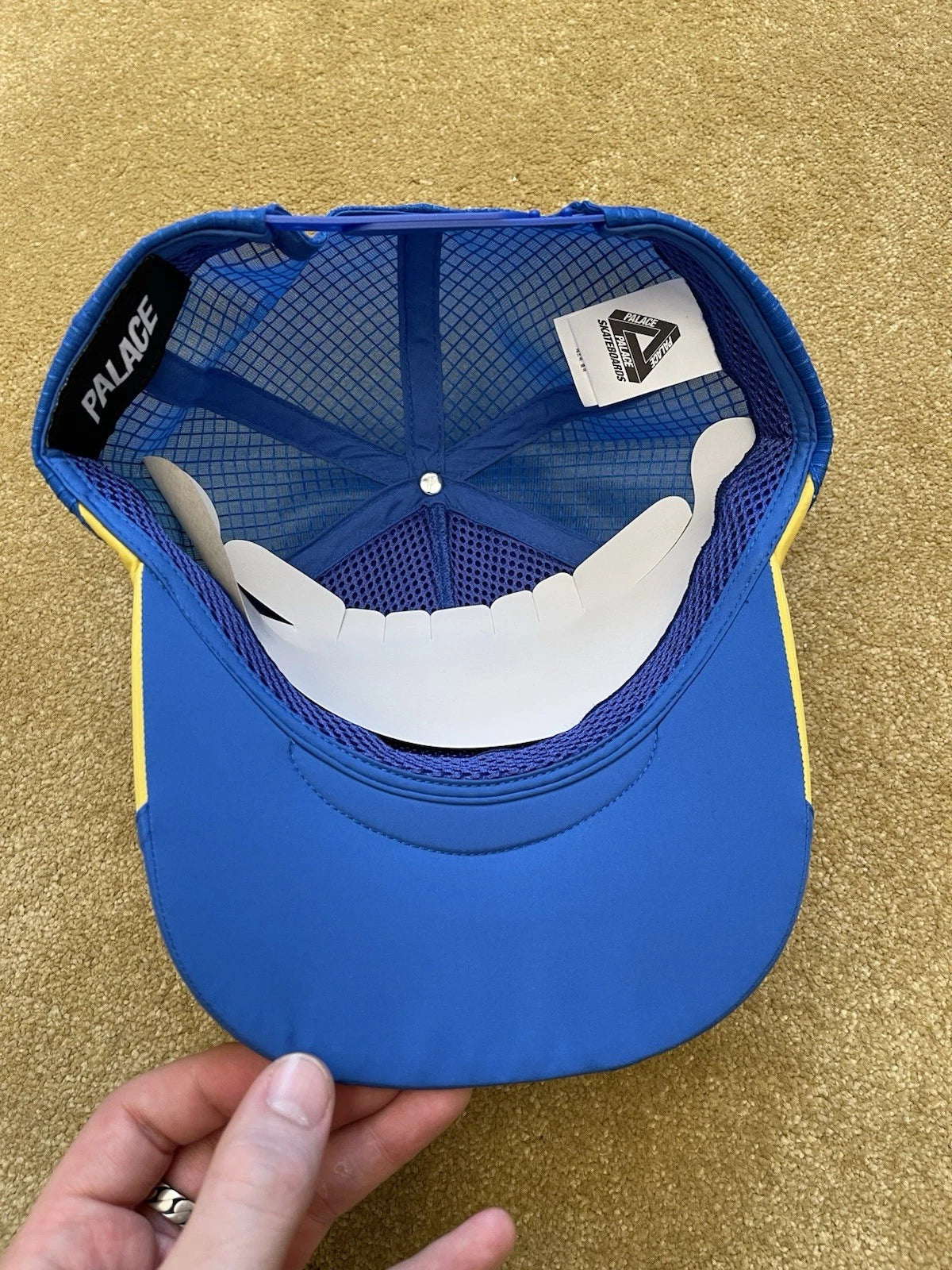 eBay 168102934055 photo 4: Men’s Palace Rally Team Snapback Cap in Blue (FW 2024), BNWT