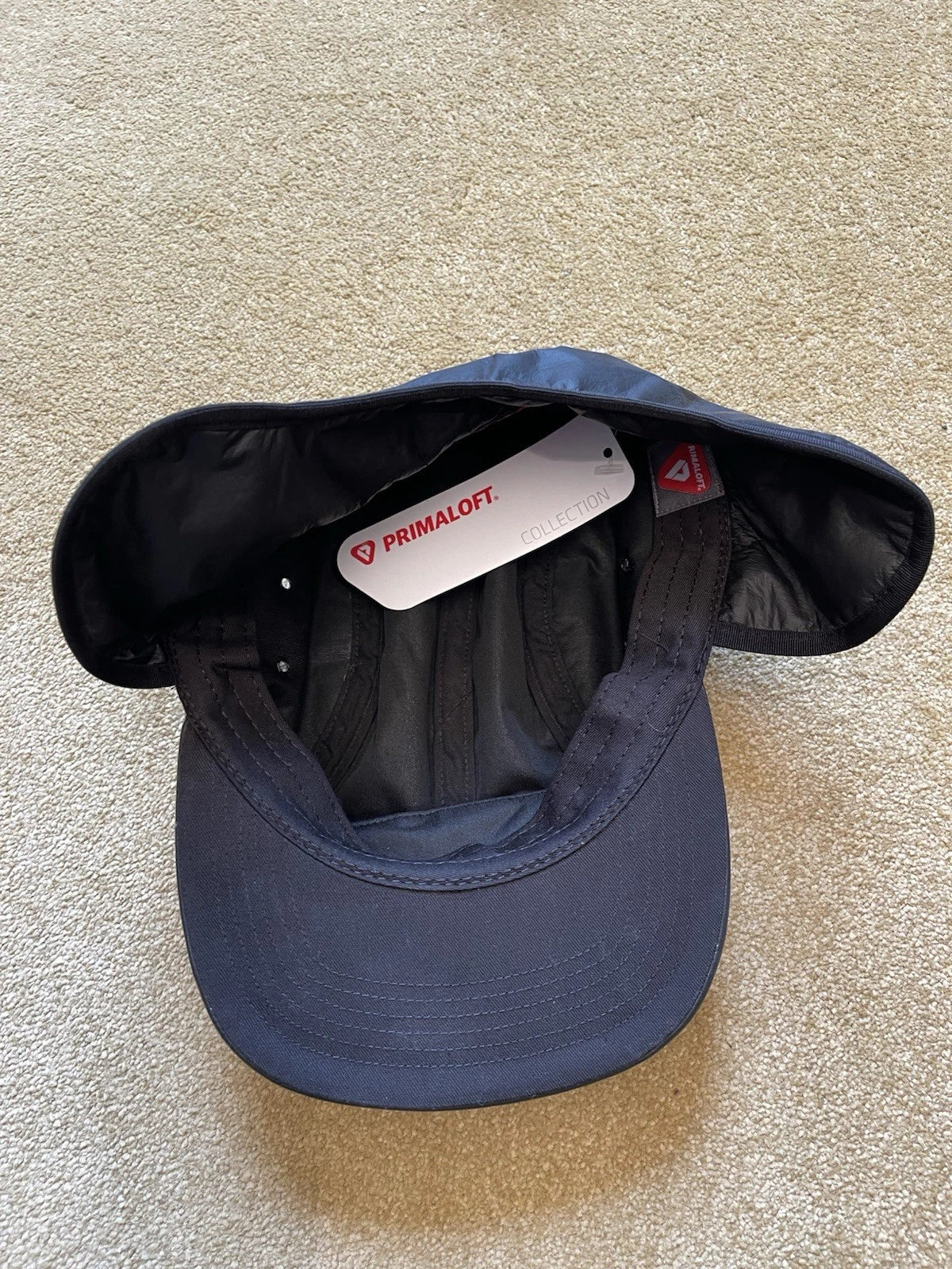 eBay 168430682265 photo 6: Supreme PrimaLoft Earflap Camp Cap In Black (FW 2018) Size S/M, BNWT