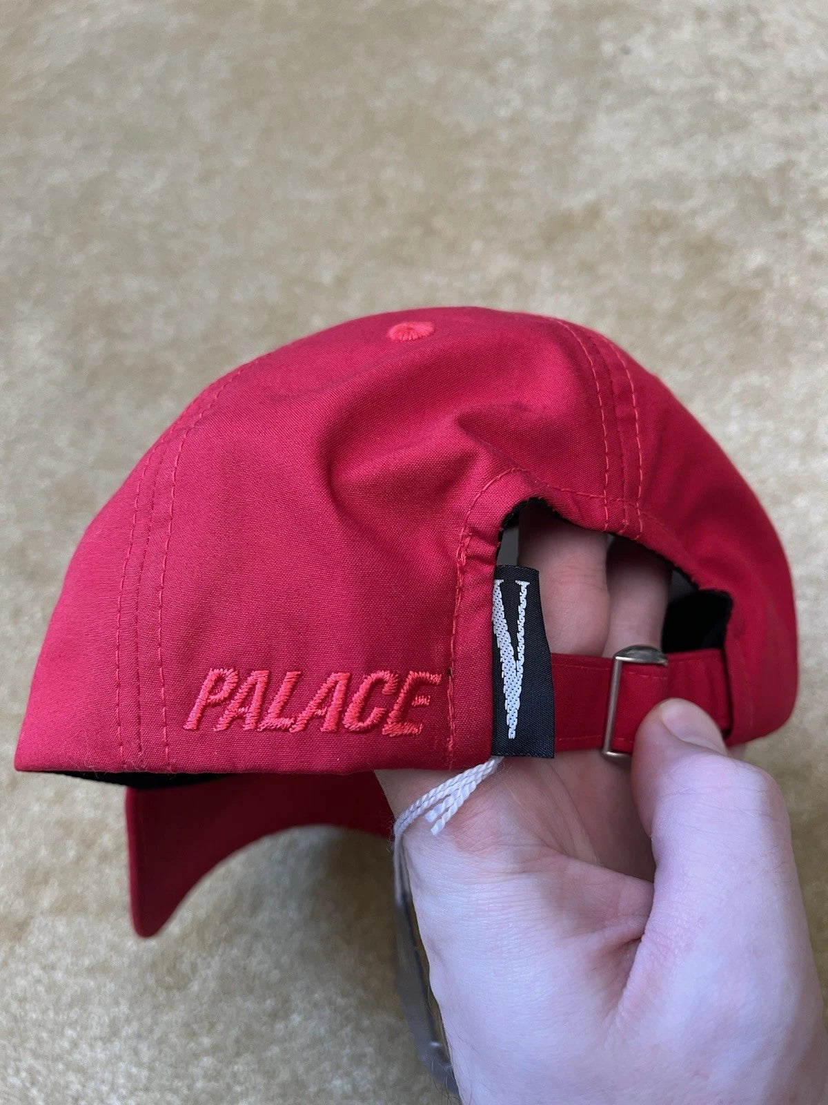 eBay 168081668369 photo 4: Palace P 6-Panel Ventile Cap in Red (FW 2017) BNWT