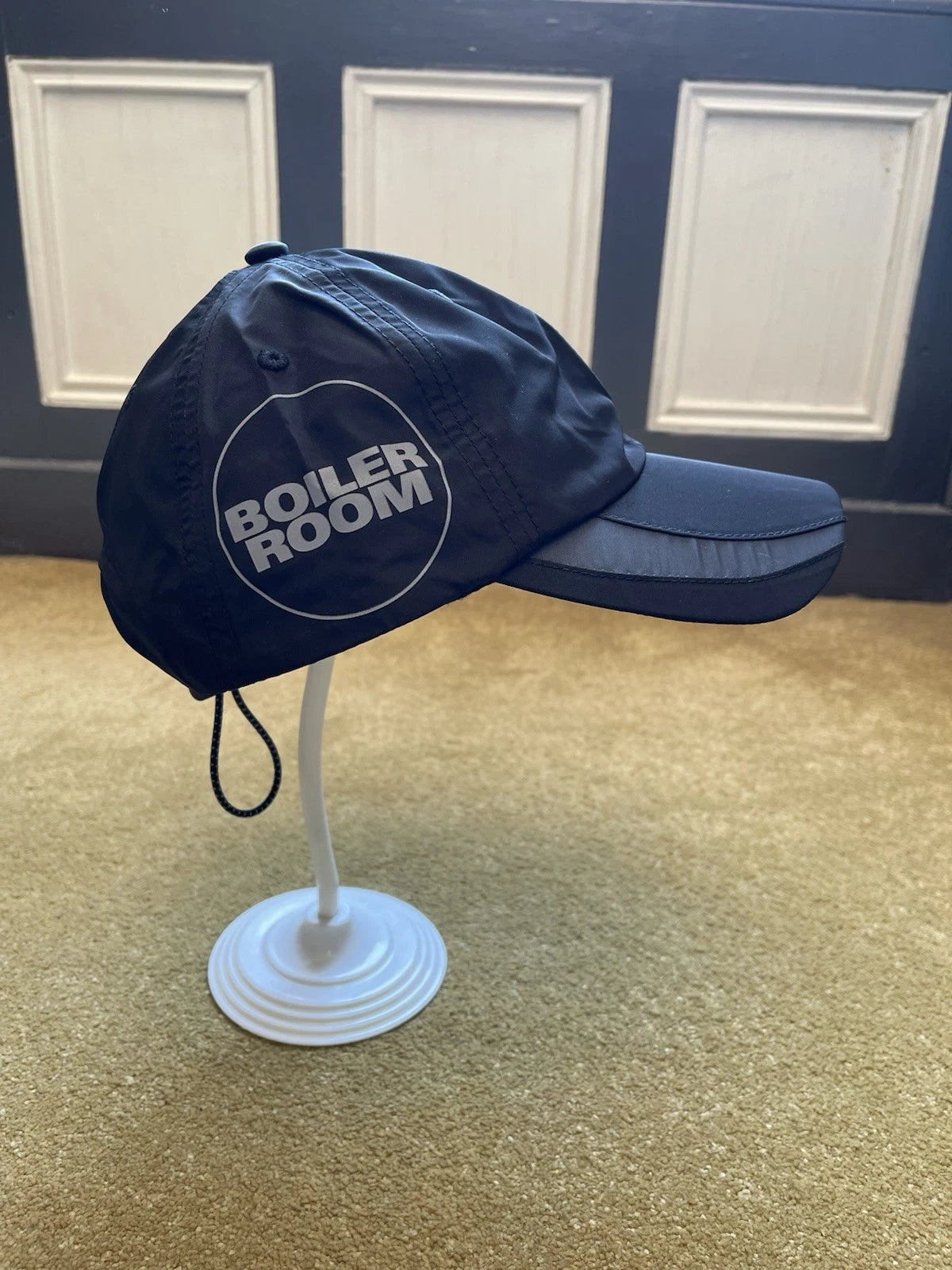 eBay 168294955859 photo 1: Men’s Pleasures x Boiler Room Sports Cap in Black, BNWT