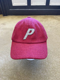 eBay 168357502863 photo 1: Men’s Palace P Wool 6-Panel Cap In Burgundy (FW 2019)