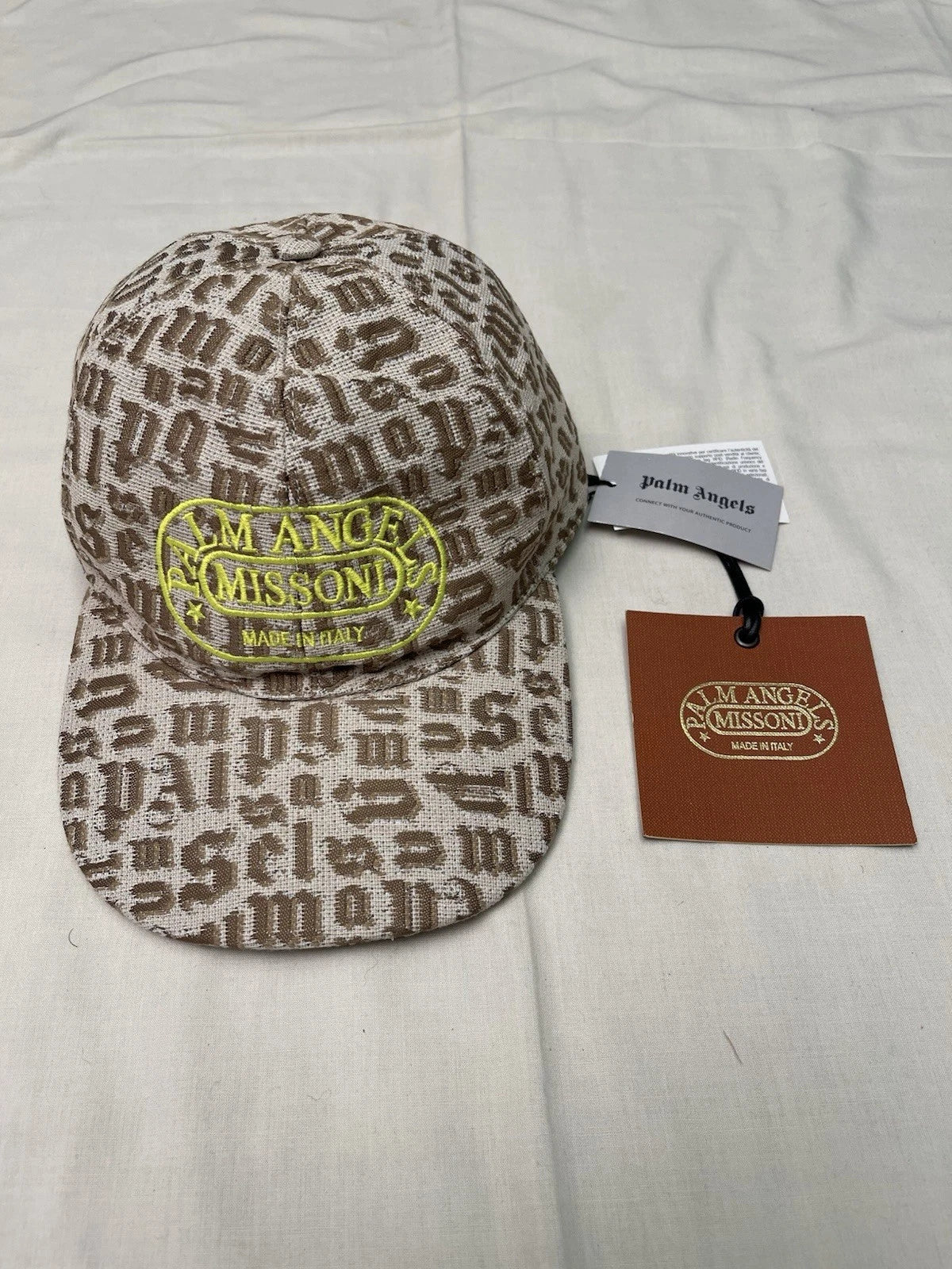 eBay 167754973539 photo 1: Palm Angels x Missoni Monogram Cap, Brand New With Tags