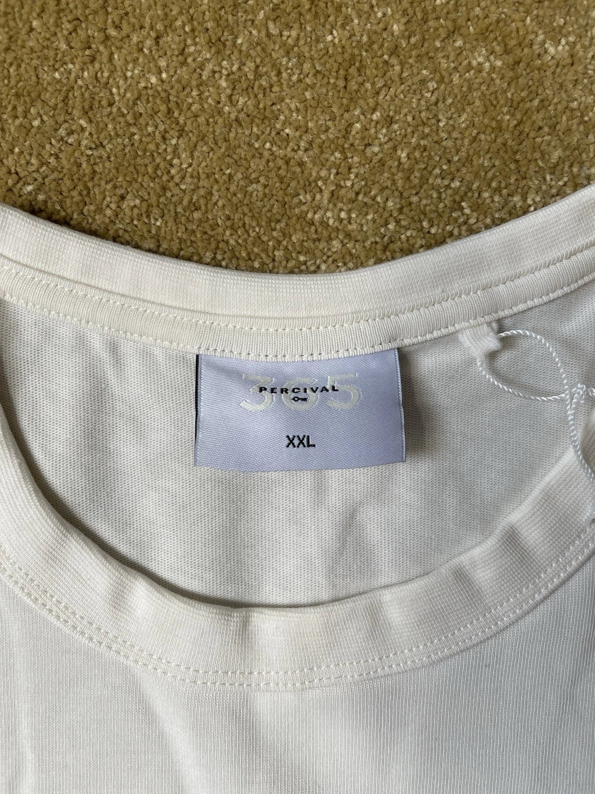 eBay 168520516482 photo 2: Men’s Percival Routine Graphic T-shirt In Cream Size XXL, BNWT