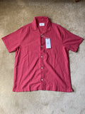 eBay 168540203011 photo 1: Men’s Folk Wilkes Short Sleeve Shirt In Washed Coral Size XL, BNWT