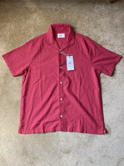 eBay 168540203011 photo 1: Men’s Folk Wilkes Short Sleeve Shirt In Washed Coral Size XL, BNWT