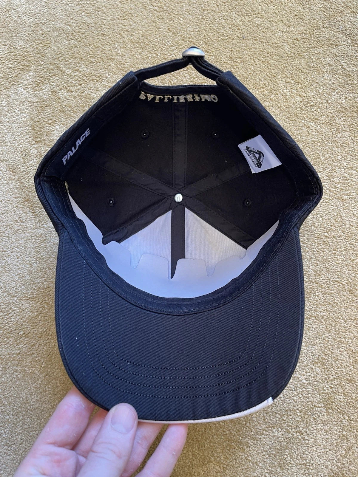 eBay 168205483836 photo 5: Men’s Palace Italia 6-Panel Cap In Black (SS 2024), Brand New In Packaging
