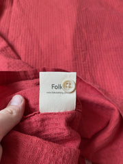 eBay 168540203011 photo 6: Men’s Folk Wilkes Short Sleeve Shirt In Washed Coral Size XL, BNWT