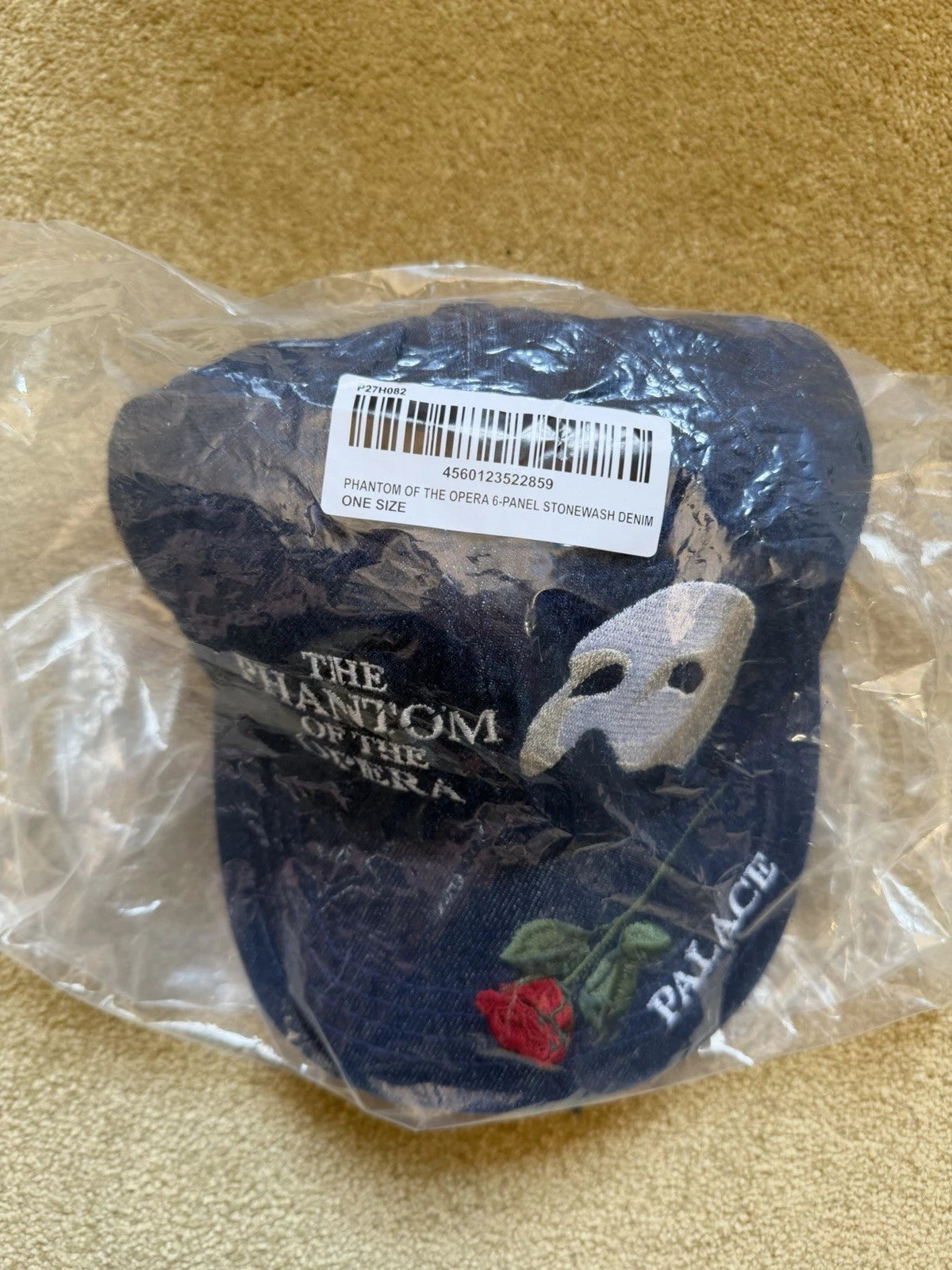 eBay 168557610656 photo 11: Palace Phantom Of The Opera 6-Panel Cap In Stonewash Denim (FW 2024) One Size