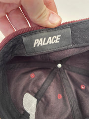 eBay 168525639905 photo 7: Palace P 6-Panel Cord/Suede Cap In Burgundy (FW 2017) One Size