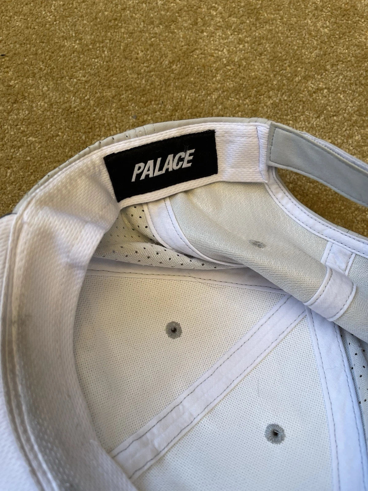 eBay 168084693361 photo 10: Men’s Palace ‘Pallas’ 6-Panel Cap in Grey (FW 2023)