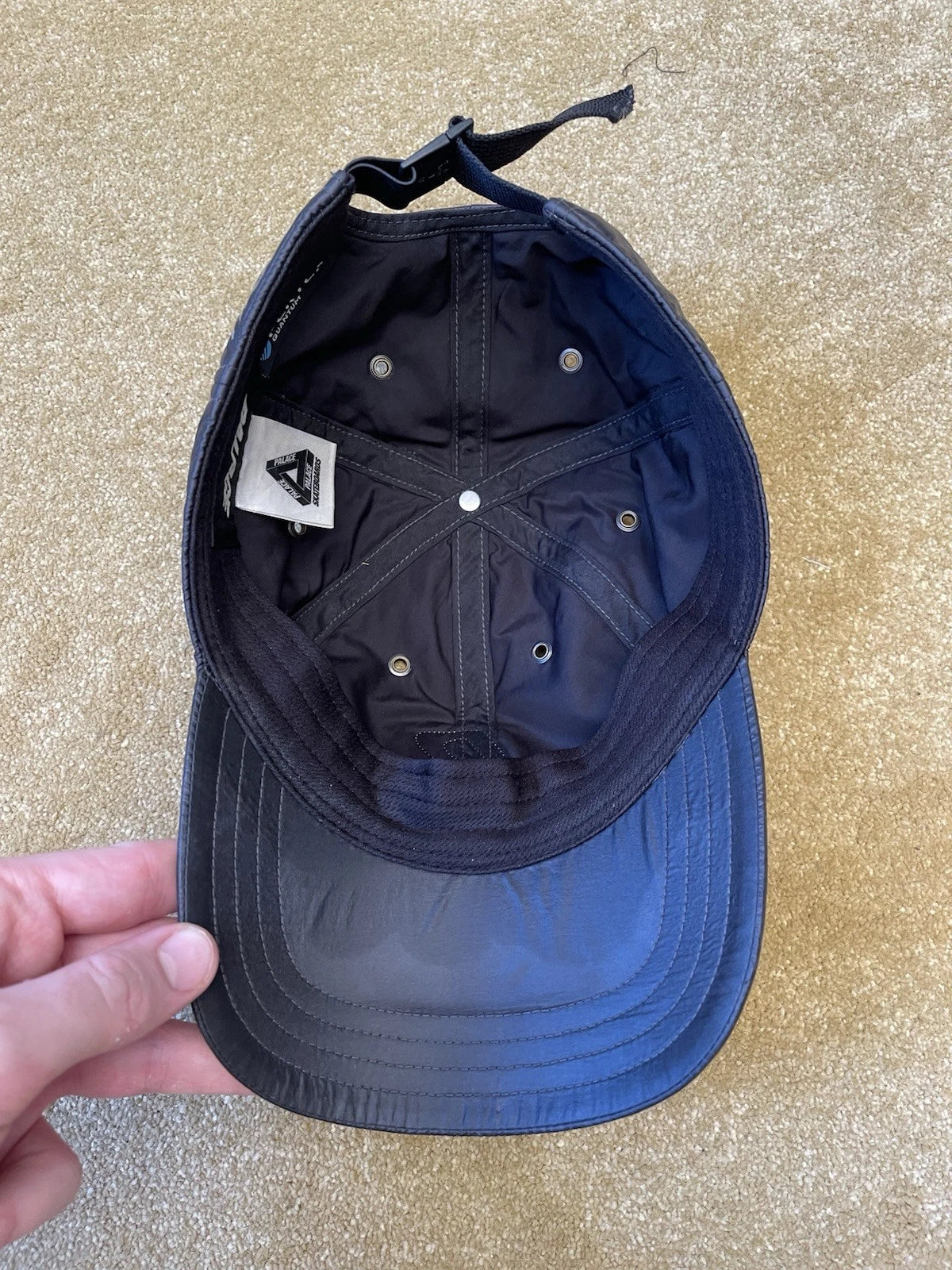 eBay 168038949475 photo 8: Palace Peretex 6 Panel Black Cap (FW 2019)
