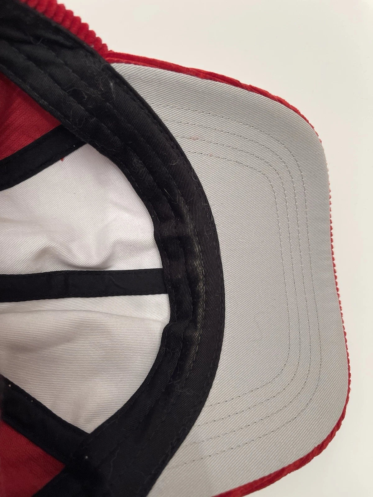 eBay 168449713228 photo 9: Palace Cord Tri-Ferg Patch 6-Panel Cap In Red (FW 2023) One Size