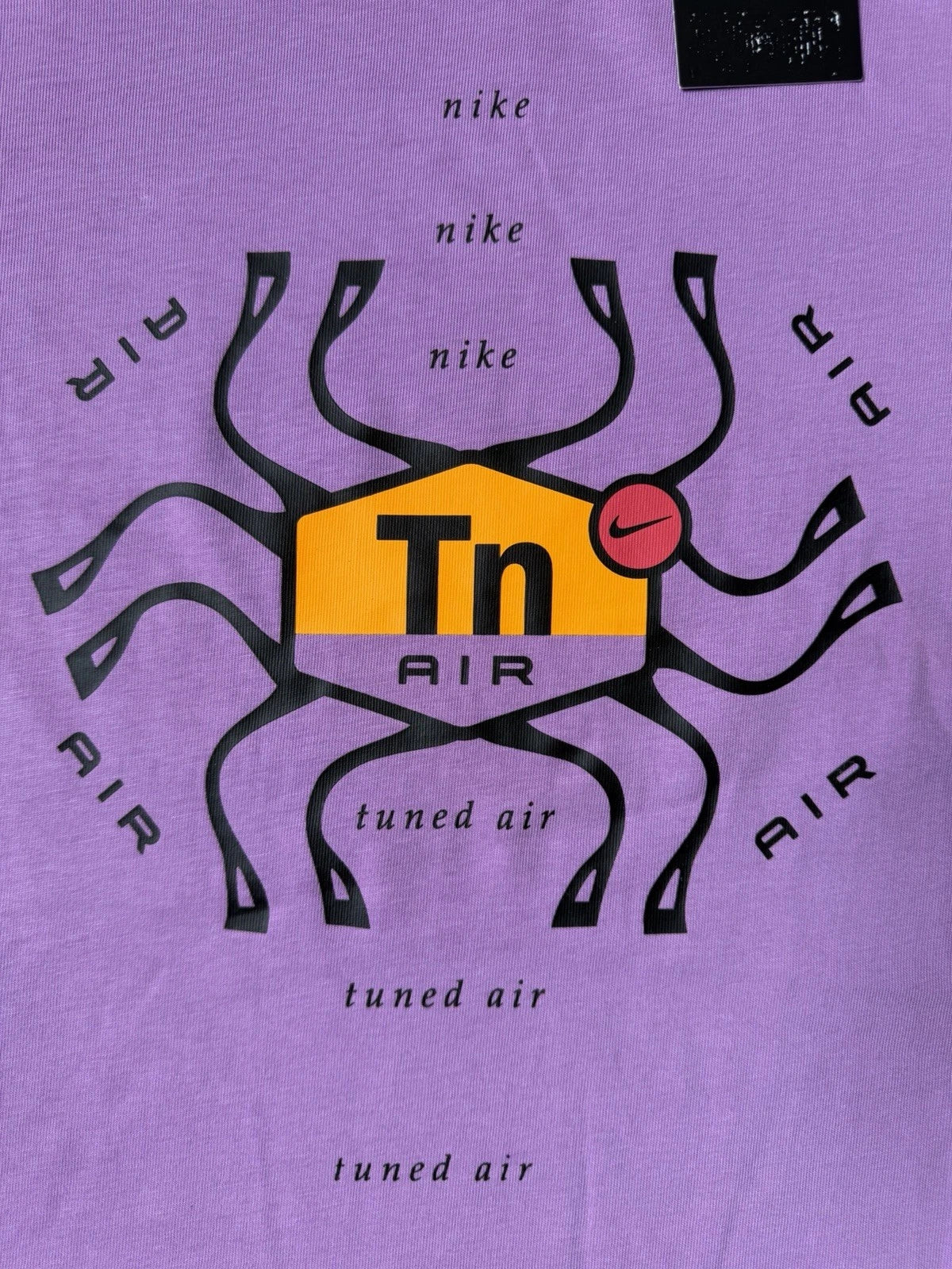 eBay 168549915687 photo 2: Retro Nike TN Tuned Air Graphic T-shirt In Purple Size XL, BNWT