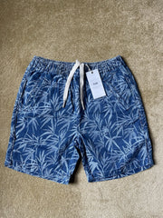 eBay 168537232662 photo 1: Men’s Folk Darwin Palm Denim Shorts In Blue Size M, BNWT
