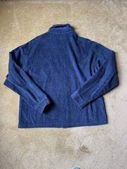 eBay 168238259560 photo 7: Men’s Brain Dead Cobblestone Cord Zip Shirt Jacket in Navy/Blue Size Large