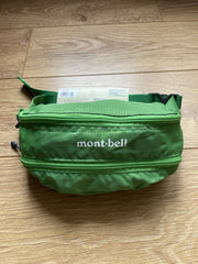 eBay 168529039757 photo 1: Montbell Pocketable Light Banana Pouch Waist Bag In Green, BNWT