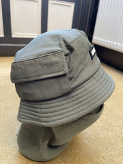 eBay 168122943417 photo 2: Men’s Palace Polartec Cordura Mask Bucket Hat in Olive Size S/M (FW 2023)