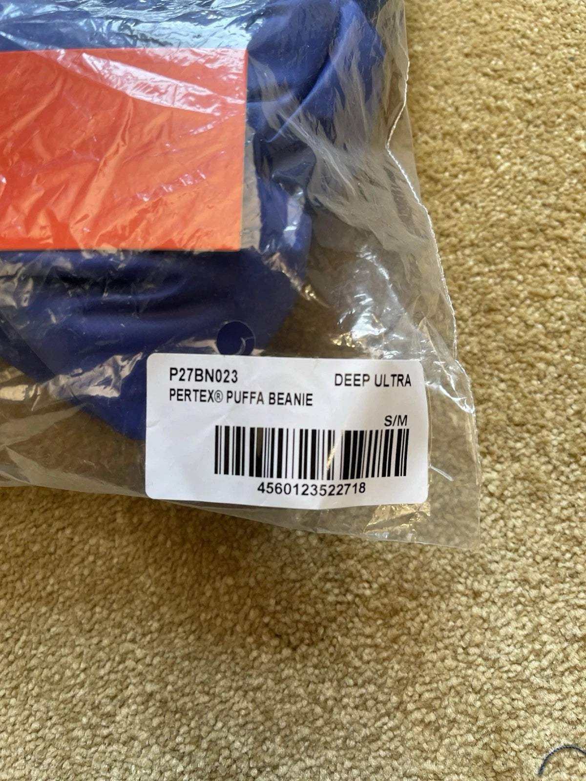 eBay 168200118352 photo 9: Men’s Palace Peretex Puffa Beanie Hat In Ultra Blue (FW 2024) Size S/M, BNWT