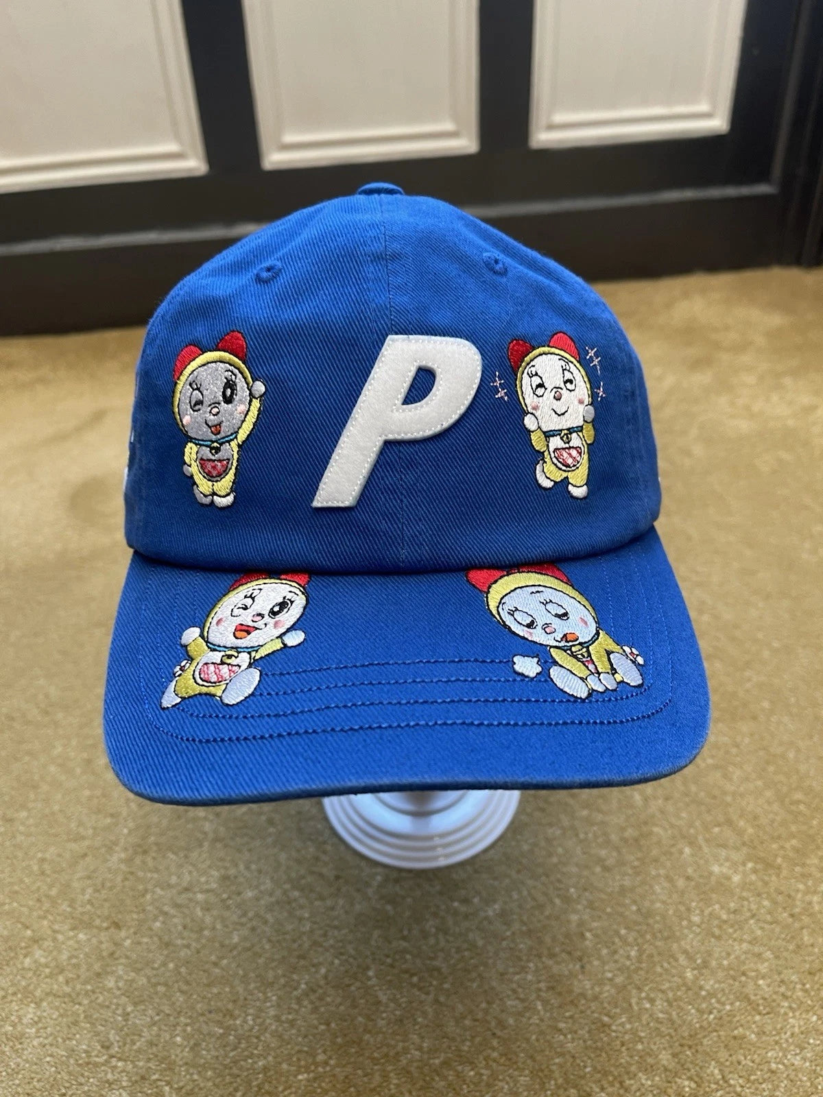 eBay 168122933766 photo 1: Palace Doraemon P 6-Panel Cap in Navy Blue (SS 2025)