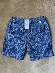 eBay 168537232662 photo 6: Men’s Folk Darwin Palm Denim Shorts In Blue Size M, BNWT