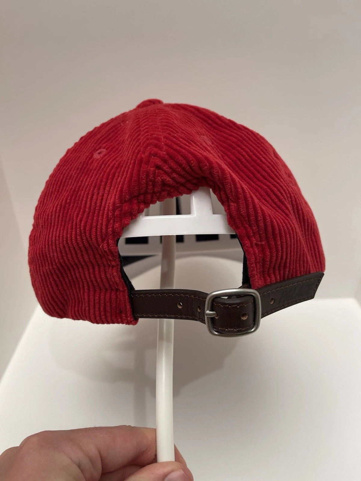 eBay 168449713228 photo 4: Palace Cord Tri-Ferg Patch 6-Panel Cap In Red (FW 2023) One Size