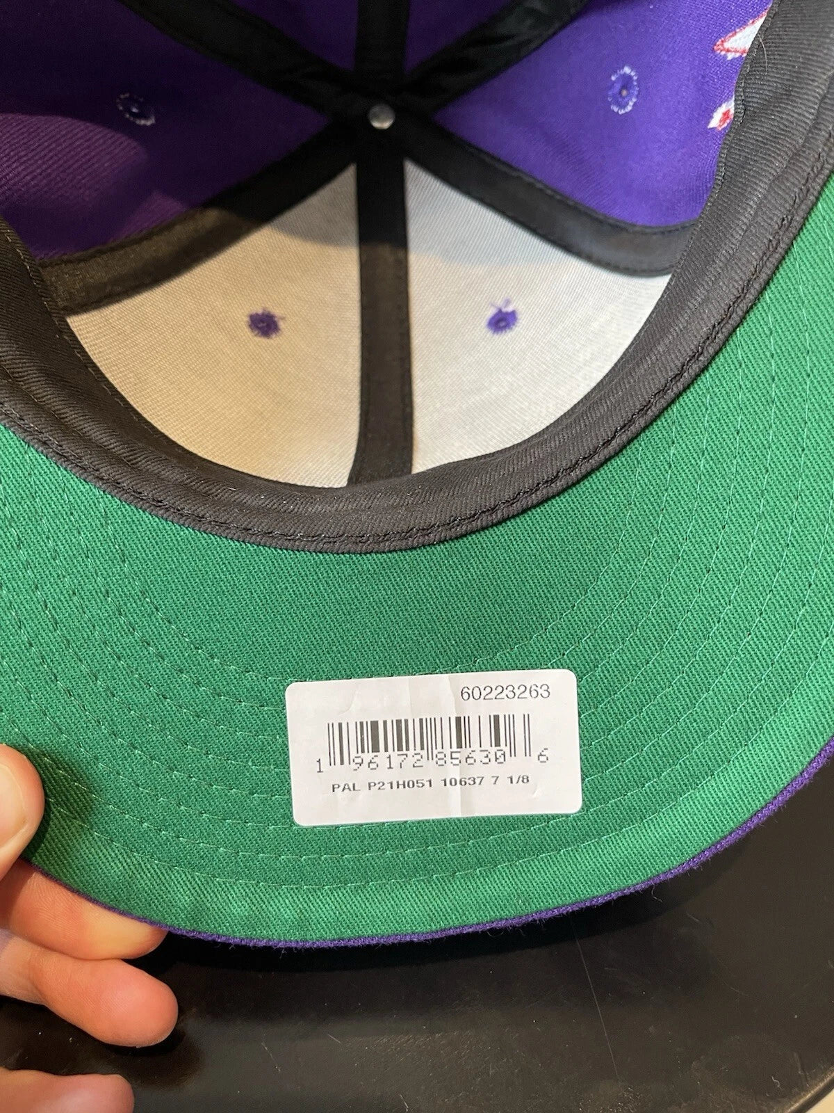 eBay 167603229749 photo 6: Palace New Era 59 Fifty Bolt Cap In Purple Size 7 1/8 (56.8cm)