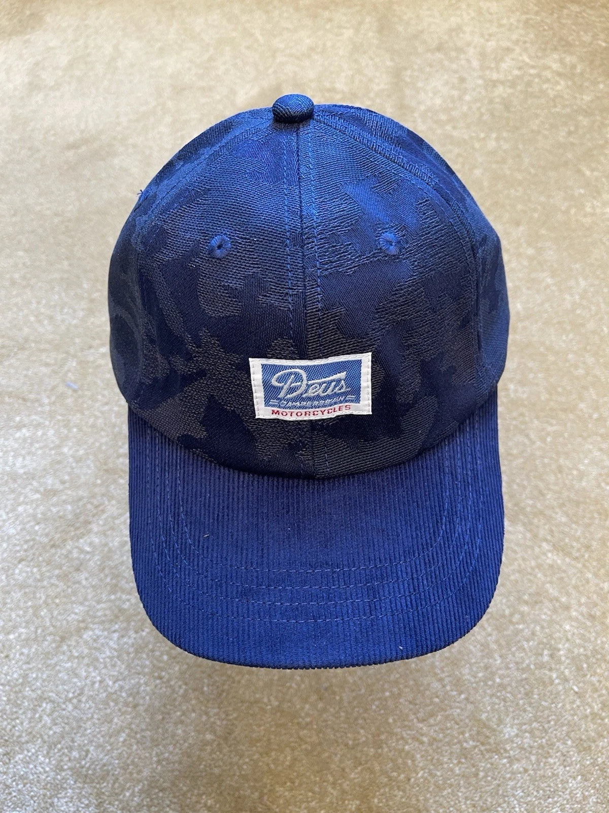 eBay 168441763812 photo 2: Deus Ex Machina Idaho Cap In Indigo, One Size, BNWT