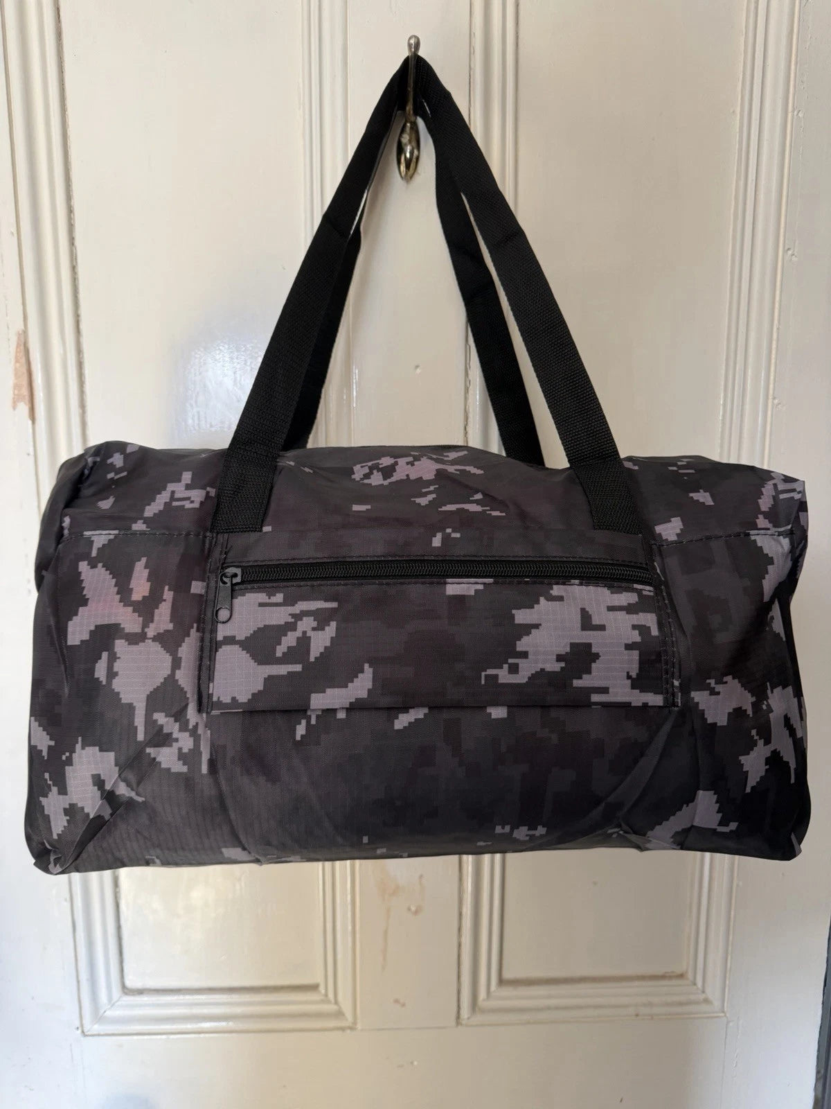 eBay 168549422211 photo 3: A Bathing Ape Digi Camo Duffle Bag In Black/Grey, Japan Exclusive, BNWOT