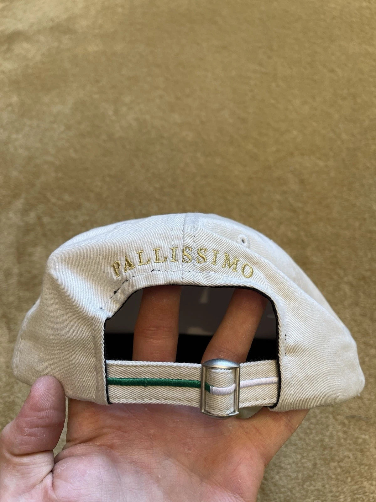 eBay 168205465390 photo 3: Men’s Palace Italian 6-Panel Cap in Soft White (SS 2024) BNWT