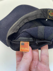 eBay 168522868414 photo 9: Supreme Loro Piana Wool Capolavoro Camp Cap In Navy (FW 2021) One Size