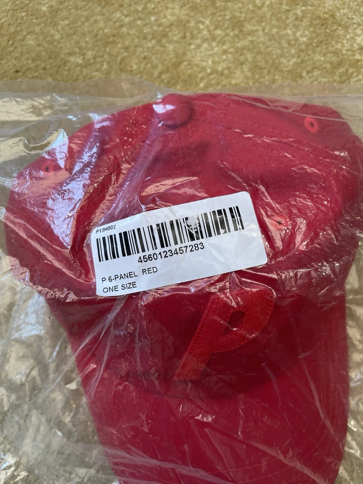 eBay 168081668369 photo 14: Palace P 6-Panel Ventile Cap in Red (FW 2017) BNWT