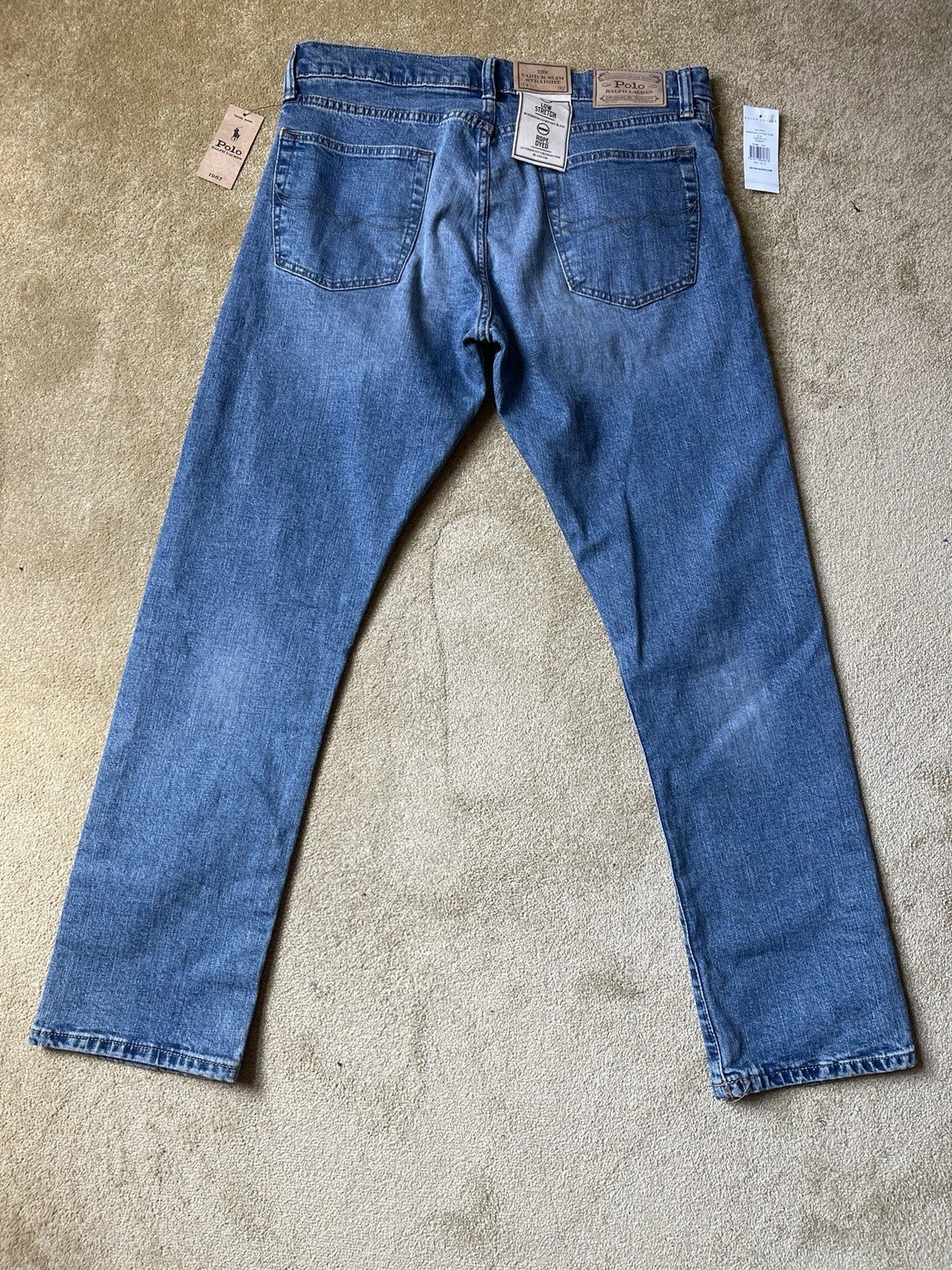 eBay 168542449577 photo 6: Men’s Polo Ralph Lauren Varick Slim Straight Jeans Size W34/L32, BNWT