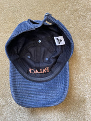 eBay 168295318822 photo 7: Men’s Palace Waff Limits 6-Panel Corduroy Cap In Blue (FW 2018)