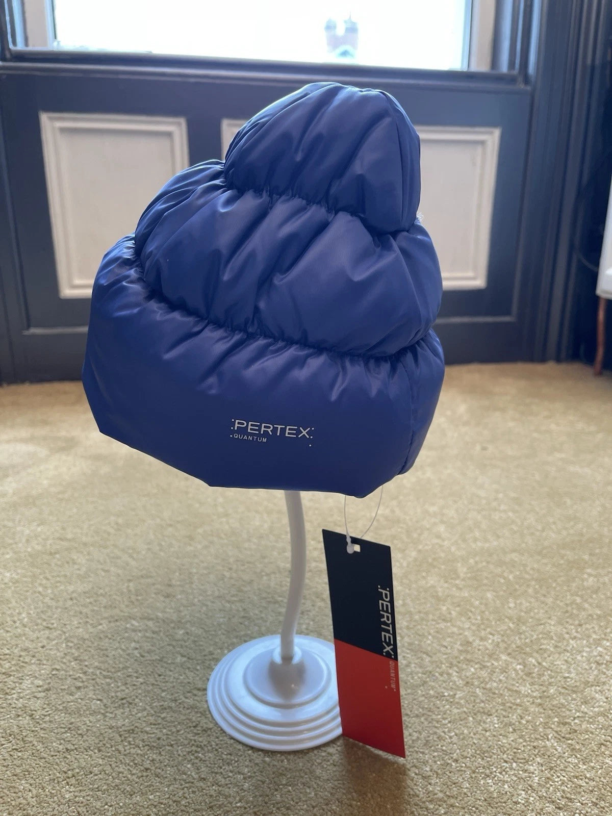 eBay 168200118352 photo 2: Men’s Palace Peretex Puffa Beanie Hat In Ultra Blue (FW 2024) Size S/M, BNWT