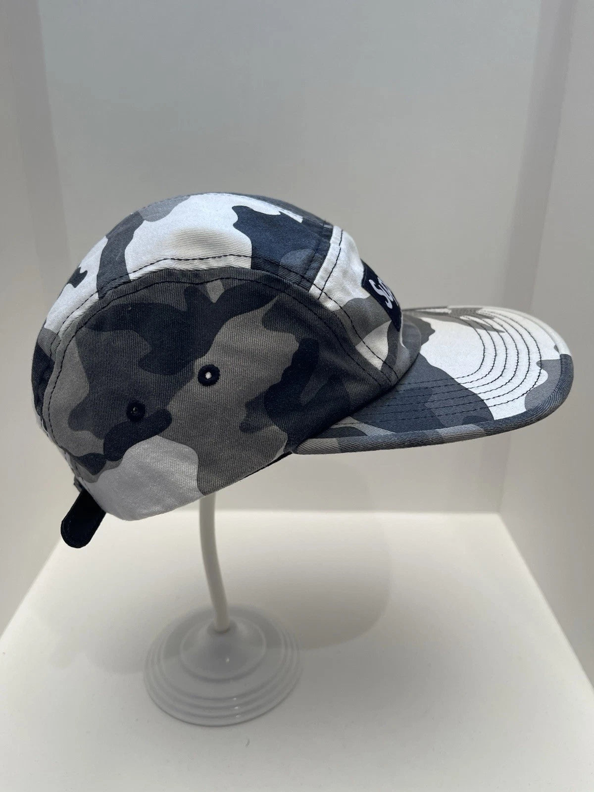 eBay 168513753827 photo 5: Men’s Supreme Washed Chino Twill Camp Cap In Snow Camo (SS 2026)
