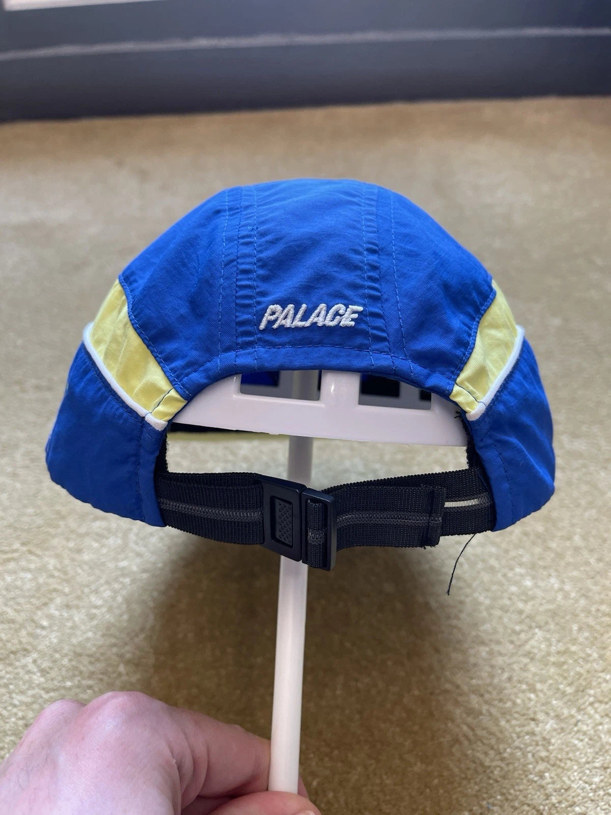 eBay 168421537392 photo 4: Men’s Palace Massimo Forza Shell Runner Cap In Ultra Blue (SS 2023)