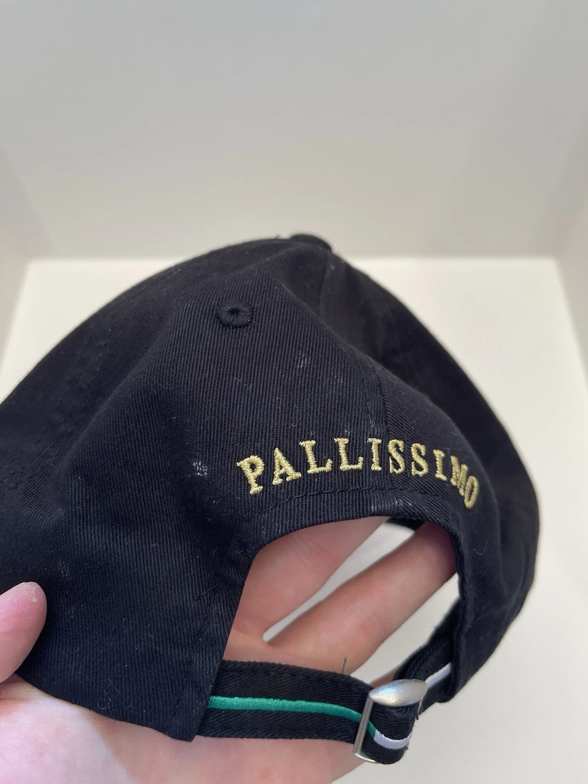 eBay 168540051605 photo 10: Palace Italia 6-Panel Cap In Black (SS 2024) One Size