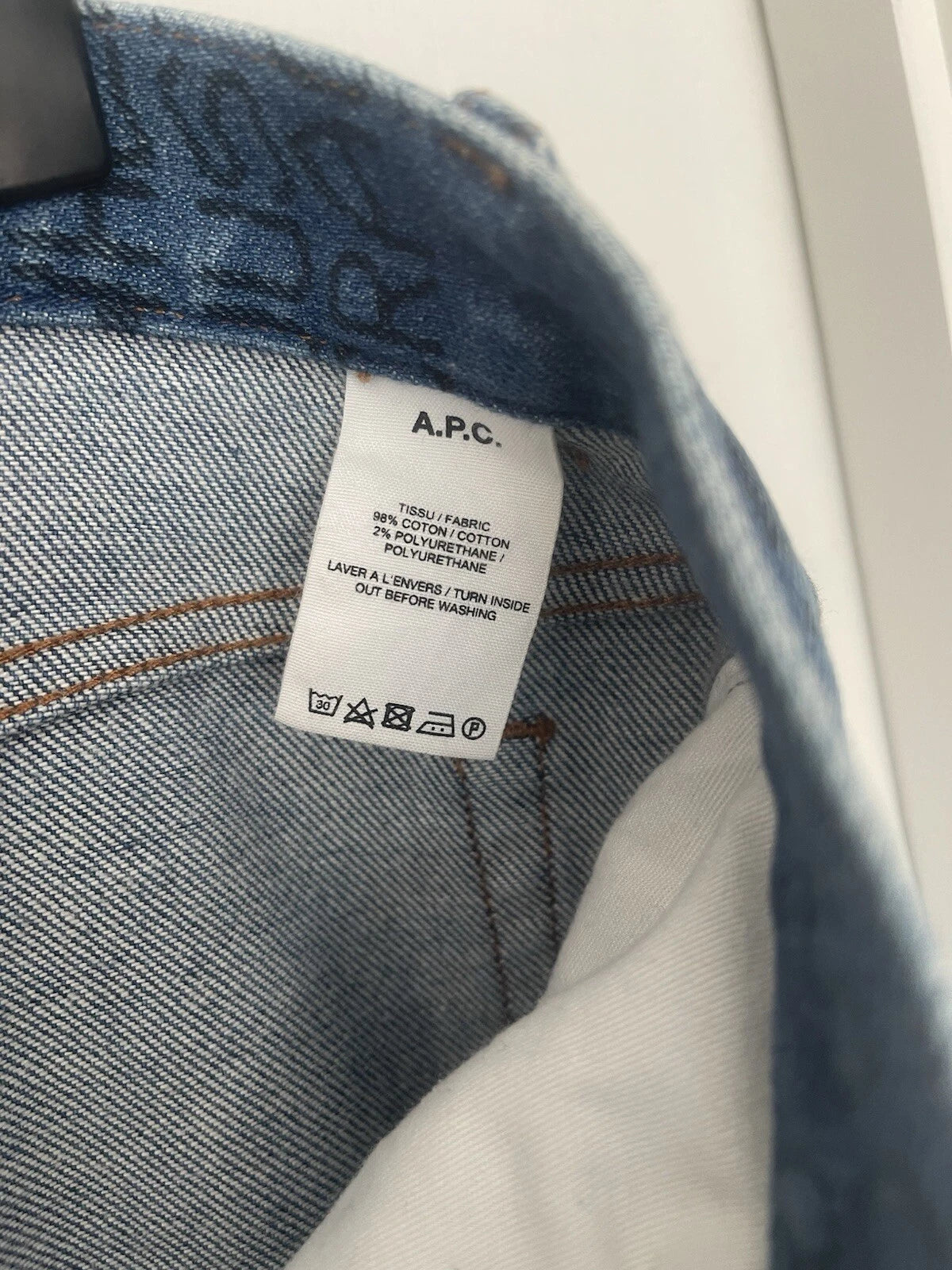 eBay 167520209805 photo 5: A.P.C x Braindead Crypt Jeans