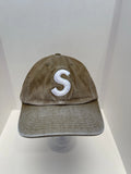 eBay 168540228034 photo 1: Supreme Pigment Coated S Logo 6-Panel Cap In Brown (SS 2026) One Size, Brand New