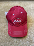 eBay 167998613046 photo 1: Men’s Palace Speedway Shell 6-Panel Cap In Red (FW 2018)