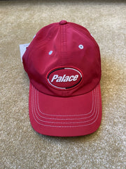 eBay 167998613046 photo 1: Men’s Palace Speedway Shell 6-Panel Cap In Red (FW 2018)