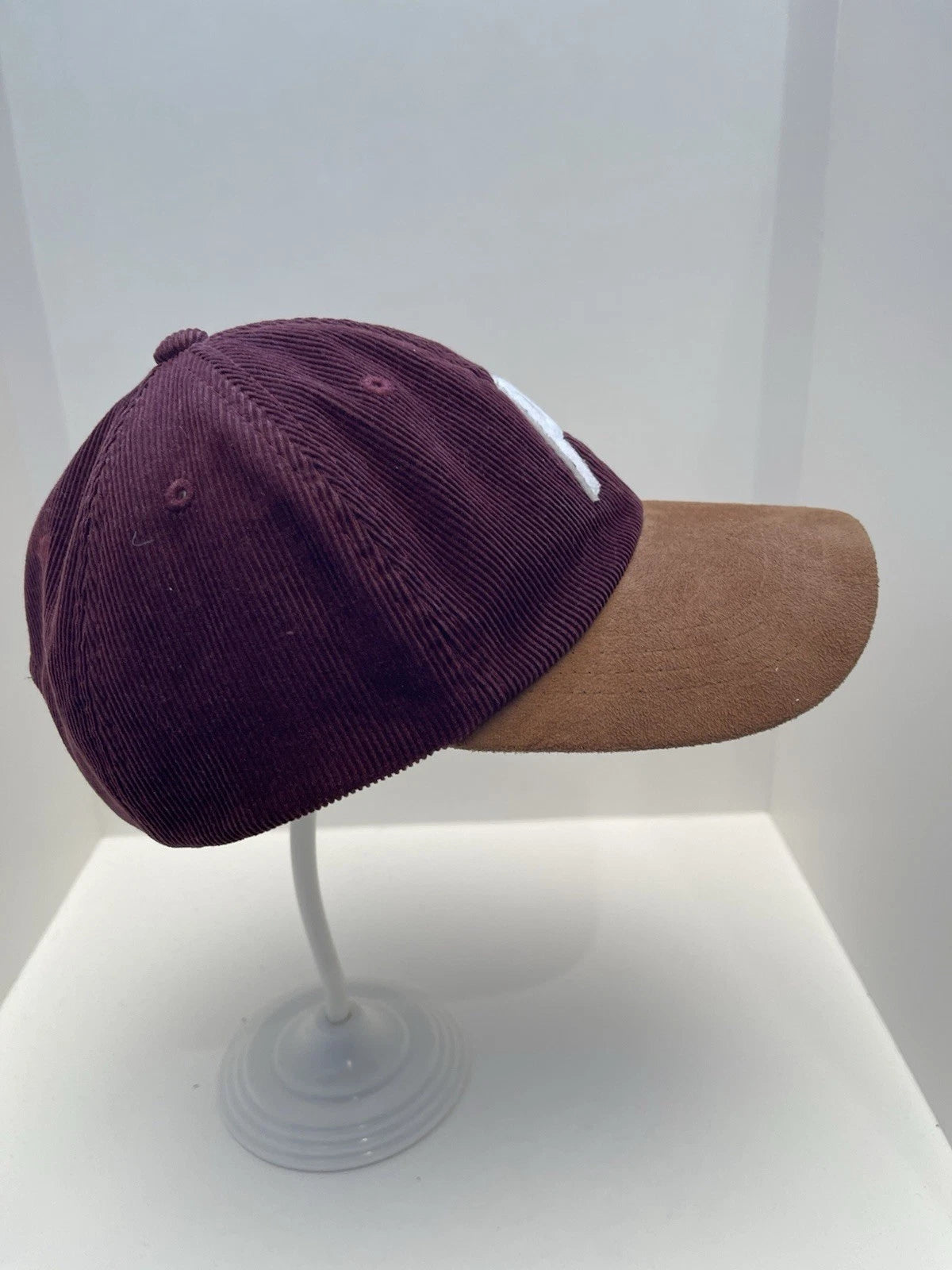 eBay 168525639905 photo 3: Palace P 6-Panel Cord/Suede Cap In Burgundy (FW 2017) One Size